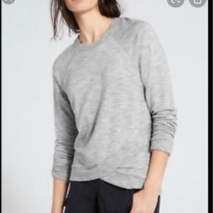 Athleta Criss Cross Sweatshirt